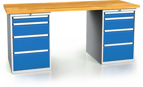 Standardausführung alcera PROFI - Platten - Container - Container 880 x 2000 x 700